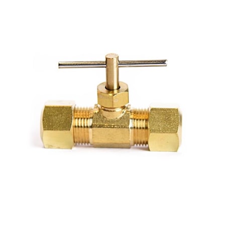 Atc ATC 3/8 in. 3/8 in. Brass Needle Valve 6JC052102421012